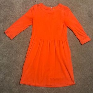 Elizabeth McKay orange dress size 8